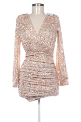 Рокля Boohoo, Размер M, Цвят Златист, Цена 30,00 €