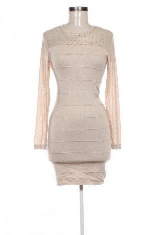 Sukienka Cc Fashion, Rozmiar S, Kolor Beżowy, Cena 97,99 zł