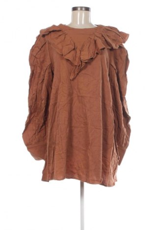 Sukienka Ghospell, Rozmiar L, Kolor Brązowy, Cena 268,99 zł