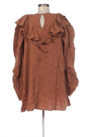 Sukienka Ghospell, Rozmiar L, Kolor Brązowy, Cena 268,99 zł