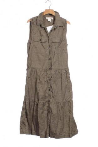 Sukienka H&M L.O.G.G., Rozmiar XS, Kolor Zielony, Cena 133,96 zł