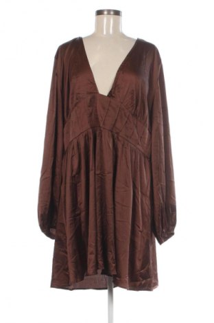 Kleid SHEIN, Größe 3XL, Farbe Braun, Preis € 17,99