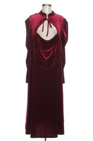 Kleid SHEIN, Größe 4XL, Farbe Rot, Preis € 13,99