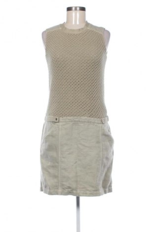 Kleid Trussardi Jeans, Größe L, Farbe Beige, Preis 66,00 €