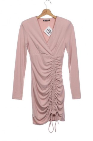 Sukienka Zara, Rozmiar XS, Kolor Popielaty róż, Cena 74,01 zł