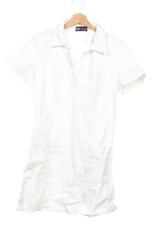Kleid Zara, Größe S, Farbe Weiß, Preis 13,99 €