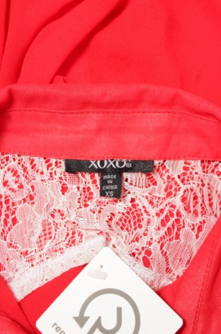 Γυναικείο πουκάμισο Xoxo, Μέγεθος XS, Χρώμα Κόκκινο, Τιμή 9,90 €