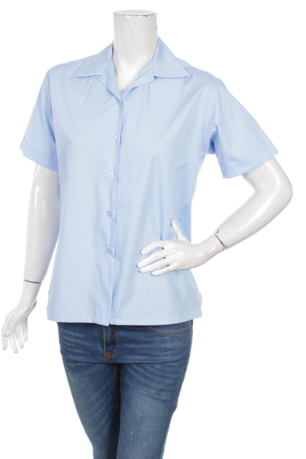 Γυναικείο πουκάμισο, Μέγεθος S, Χρώμα Μπλέ, Τιμή 9,90 €