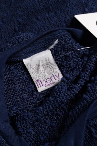 Дамски пуловер Liberty, Размер M, Цвят Син, Цена 19,55 лв.