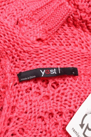 Дамски пуловер Yest, Размер S, Цвят Розов, Цена 25,50 лв.