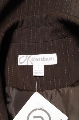 Дамско сако Dressbarn, Размер M, Цвят Кафяв, Цена 18,70 лв.