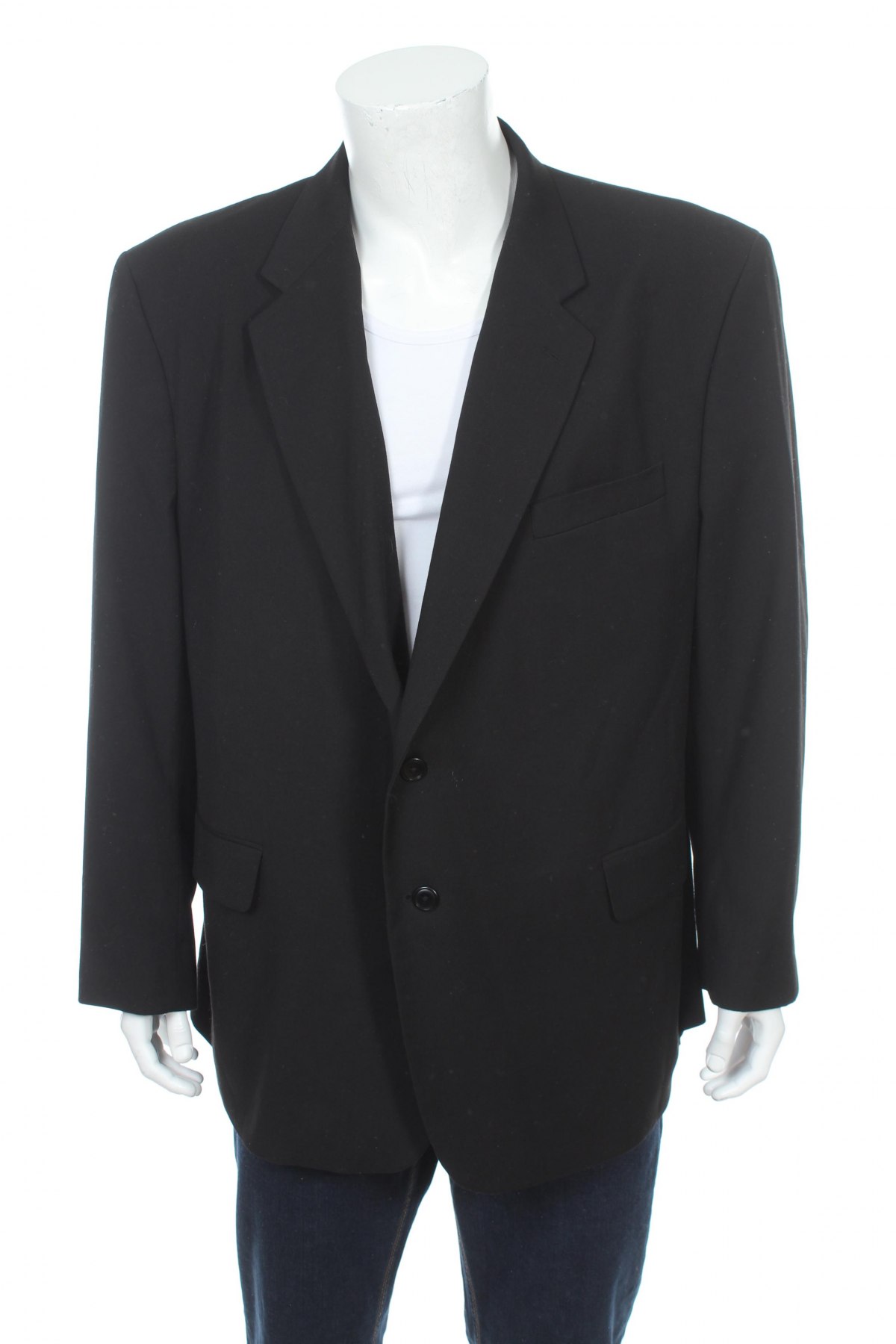 Ανδρικό σακάκι Adolfo, Μέγεθος L, Χρώμα Μαύρο, Τιμή 14,72 €