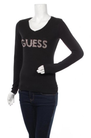 Дамска блуза Guess, Размер S, Цвят Черен, Цена 33,60 лв.