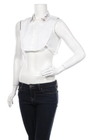 Γυναικείο πουκάμισο Comma,, Μέγεθος M, Χρώμα Λευκό, 70% βαμβάκι, 26% πολυαμίδη, 4% ελαστάνη, Τιμή 26,38 €