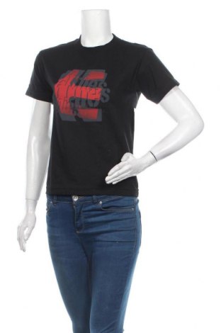Damen T-Shirt Etnies, Größe S, Farbe Schwarz, Baumwolle, Preis 3,25 €