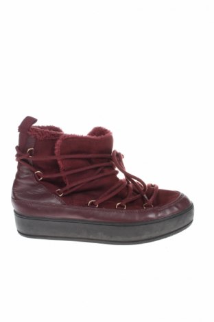 Dámské boty  Attitude, Velikost 39, Barva Červená, Textile , pravá kůže, Cena  466,00 Kč