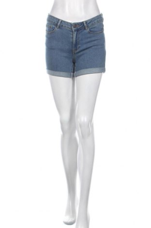 Дамски къс панталон Vero Moda, Размер S, Цвят Син, 72% памук, 26% полиестер, 2% еластан, Цена 11,80 лв.