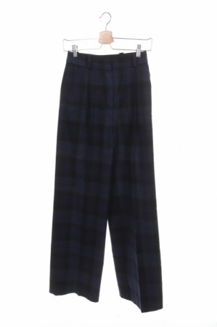 Dámské kalhoty  Massimo Dutti, Velikost XS, Barva Modrá, 80% vlna, 20% polyamide, Cena  2 224,00 Kč