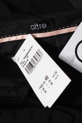 Γυναικείο παντελόνι Oltre, Μέγεθος XS, Χρώμα Μαύρο, Πολυεστέρας, Τιμή 102,58 €