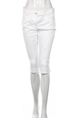 Γυναικείο παντελόνι Tom Tailor, Μέγεθος M, Χρώμα Λευκό, 97% βαμβάκι, 3% ελαστάνη, Τιμή 18,97 €