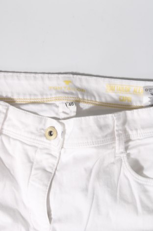 Дамски панталон Tom Tailor, Размер M, Цвят Бял, Цена 55,20 лв.