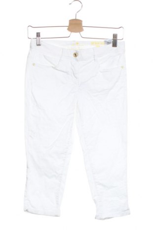 Дамски панталон Tom Tailor, Размер XS, Цвят Бял, 97% памук, 3% еластан, Цена 23,00 лв.