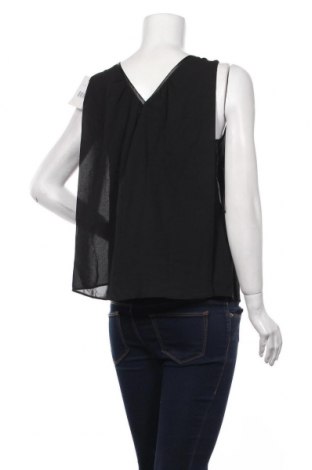 Γυναικείο αμάνικο μπλουζάκι Naf Naf, Μέγεθος XS, Χρώμα Μαύρο, Τιμή 25,26 €