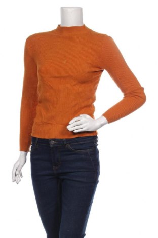 Дамски пуловер, Размер XS, Цвят Оранжев, Цена 29,40 лв.