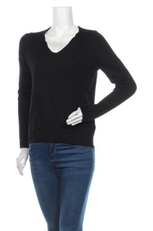 Дамски пуловер Camaieu, Размер S, Цвят Черен, 40% вискоза, 40% памук, 20% полиамид, Цена 41,40 лв.