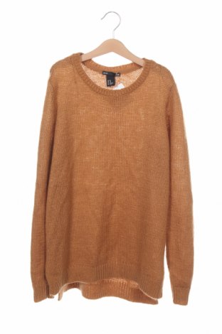 Дамски пуловер H&M, Размер XS, Цвят Кафяв, 90% акрил, 10% мохер, Цена 12,80 лв.