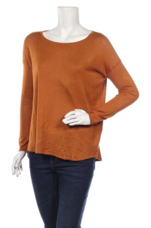 Дамски пуловер H&M, Размер S, Цвят Кафяв, 50% акрил, 50% вискоза, Цена 25,20 лв.