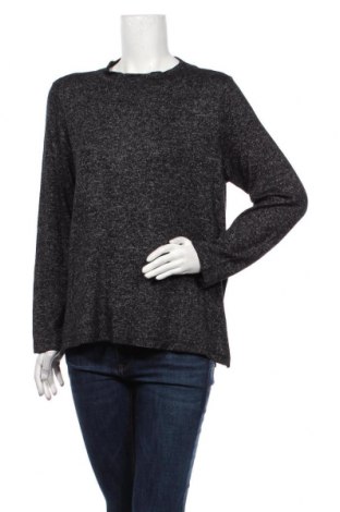 Дамски пуловер H&M, Размер L, Цвят Черен, 87% вискоза, 11% полиестер, 2% еластан, Цена 25,20 лв.