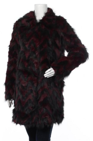 Дамско кожено палто Antik Batik, Размер M, Цвят Многоцветен, Естествен косъм, Цена 1 481,40 лв.