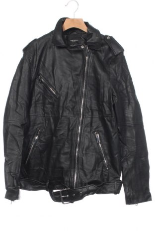 Γυναικείο δερμάτινο μπουφάν Zara Trafaluc, Μέγεθος XS, Χρώμα Μαύρο, Δερματίνη, Τιμή 11,82 €