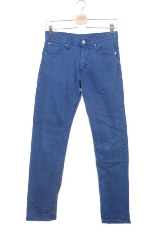Dětské džíny  H&M, Velikost 12-13y/ 158-164 cm, Barva Modrá, 99% bavlna, 1% elastan, Cena  99,00 Kč