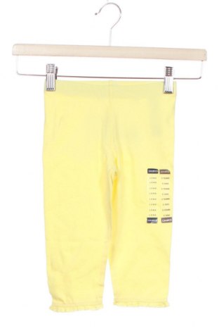 Παιδικό παντελόνι Okaidi, Μέγεθος 4-5y/ 110-116 εκ., Χρώμα Κίτρινο, 95% βαμβάκι, 5% ελαστάνη, Τιμή 20,10 €