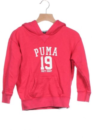 Gyerek sweatshirt PUMA, Méret 4-5y / 110-116 cm, Szín Rózsaszín, 78% pamut, 22% poliészter, Ár 3 480 Ft