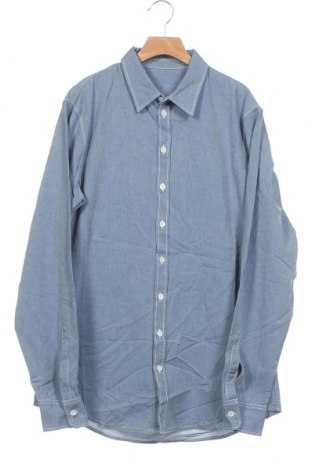 Ανδρικό πουκάμισο, Μέγεθος M, Χρώμα Μπλέ, Βαμβάκι, Τιμή 5,91 €