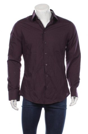 Ανδρικό πουκάμισο Piazza Italia, Μέγεθος XL, Χρώμα Βιολετί, 65% πολυεστέρας, 35% βαμβάκι, Τιμή 5,91 €