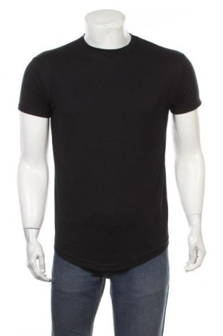 Мъжка тениска Pull&Bear, Размер S, Цвят Черен, 50% вискоза, 50% полиестер, Цена 6,30 лв.