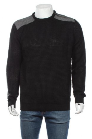 Мъжки пуловер Scott, Размер XXL, Цвят Черен, Акрил, Цена 47,40 лв.