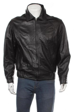 Pánská kožená bunda , Velikost L, Barva Černá, Pravá kůže, Cena  915,00 Kč