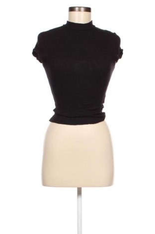 Γυναικεία μπλούζα Bershka, Μέγεθος S, Χρώμα Μαύρο, 97% βισκόζη, 3% ελαστάνη, Τιμή 23,51 €