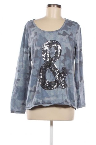 Γυναικεία μπλούζα Frogbox, Μέγεθος L, Χρώμα Μπλέ, Τιμή 16,08 €