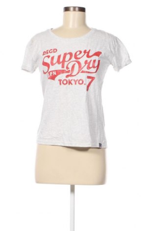 Γυναικεία μπλούζα Superdry, Μέγεθος S, Χρώμα Γκρί, 60% βαμβάκι, 40% πολυεστέρας, Τιμή 36,00 €