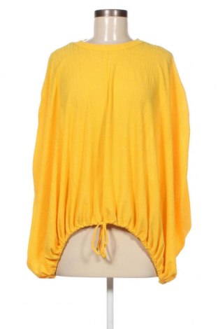 Γυναικεία μπλούζα Zara, Μέγεθος M, Χρώμα Κίτρινο, 96% πολυεστέρας, 4% ελαστάνη, Τιμή 15,28 €