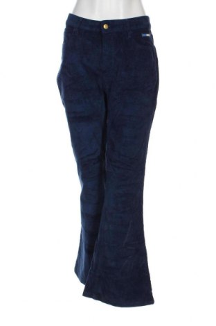 Γυναικείο κοτλέ παντελόνι Escales Paris, Μέγεθος XL, Χρώμα Μπλέ, Τιμή 13,51 €