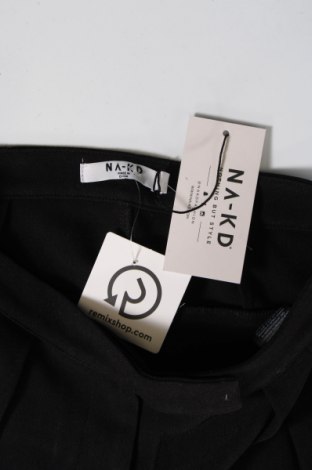 Дамски къс панталон NA-KD, Размер XS, Цвят Черен, Цена 19,20 лв.
