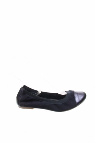 Дамски обувки San Marina, Размер 36, Цвят Син, Естествен велур, естествена кожа, Цена 58,52 лв.