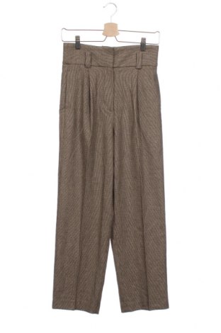 Дамски панталон Massimo Dutti, Размер XS, Цвят Бежов, Цена 102,20 лв.
